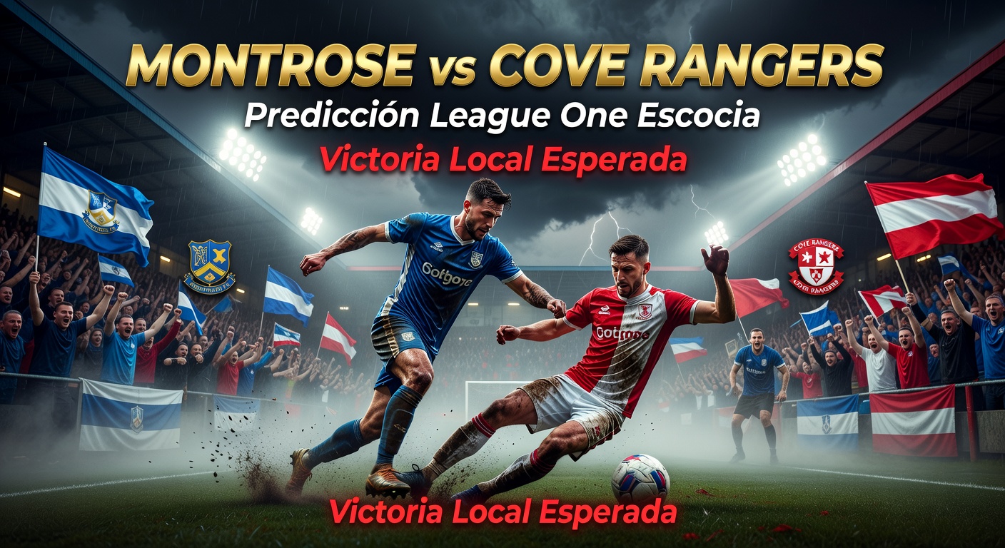 Montrose vs Cove Rangers Pronóstico / Prediction