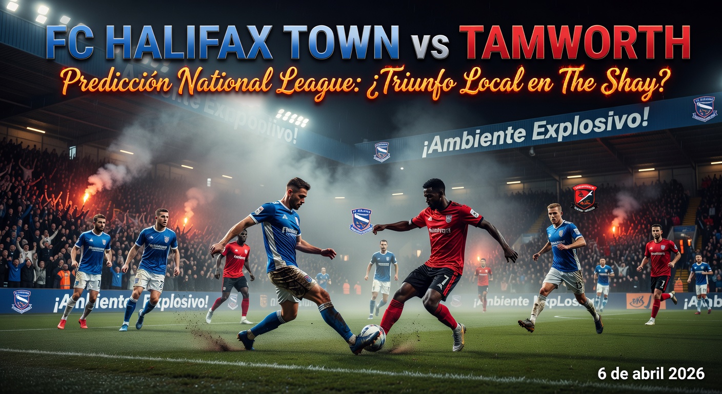 FC Halifax Town vs Tamworth Pronóstico / Prediction