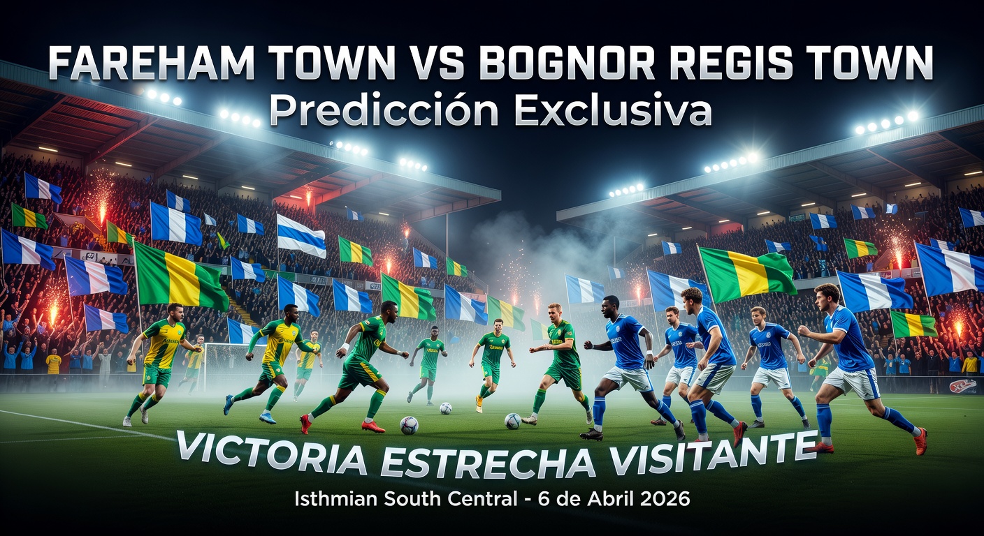 Fareham Town vs Bognor Regis Town Pronóstico / Prediction