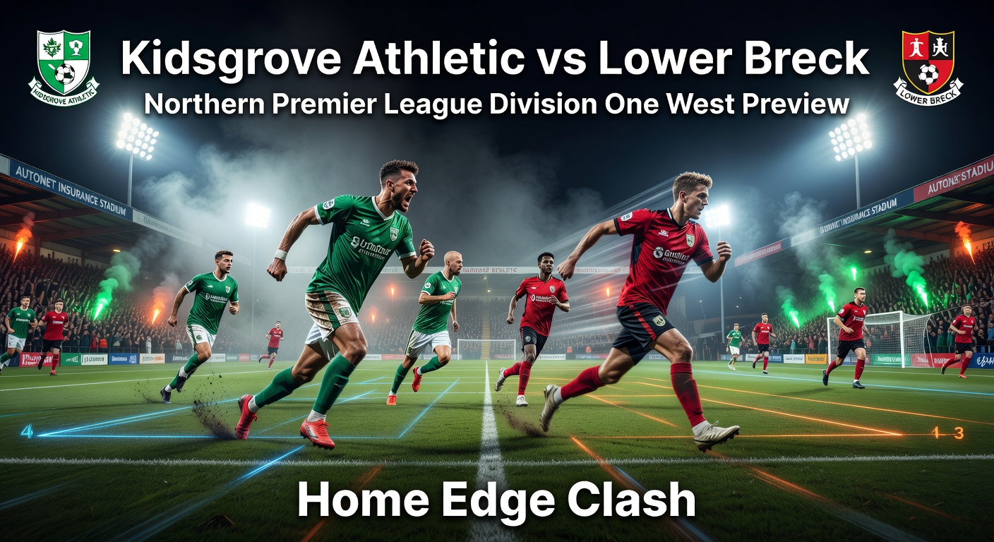 Kidsgrove Athletic vs Lower Breck Pronóstico / Prediction