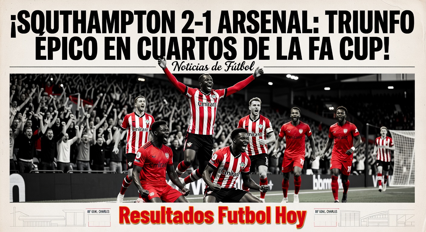 Arsenal's Season in Doubt After FA Cup Exit (ESPN, today)