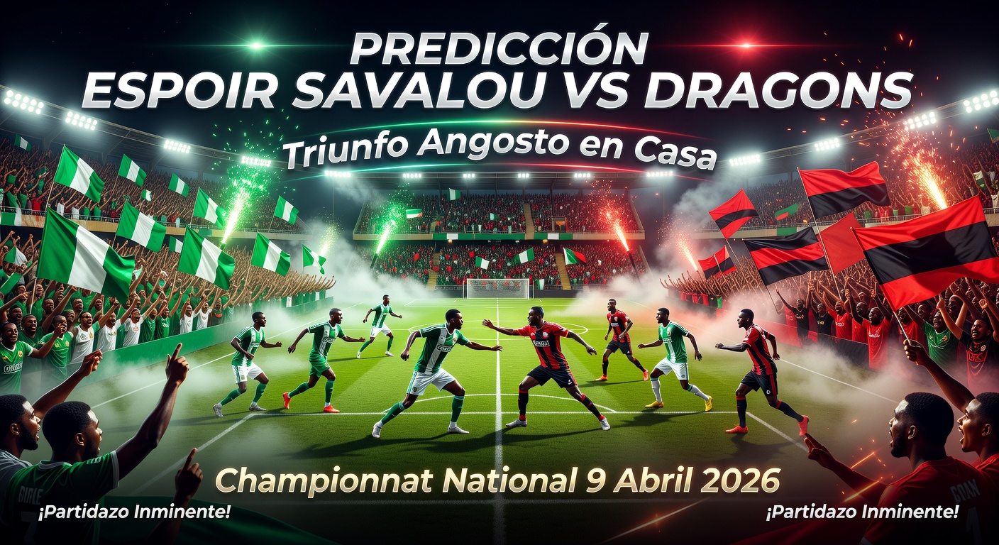 Espoir Savalou vs Dragons Pronóstico / Prediction