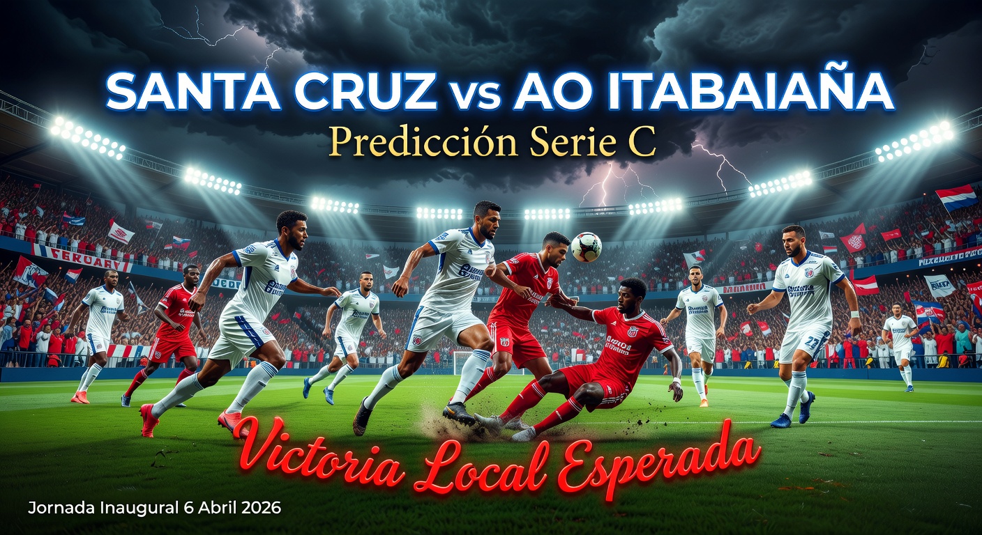 Santa Cruz vs AO Itabaiana Pronóstico / Prediction