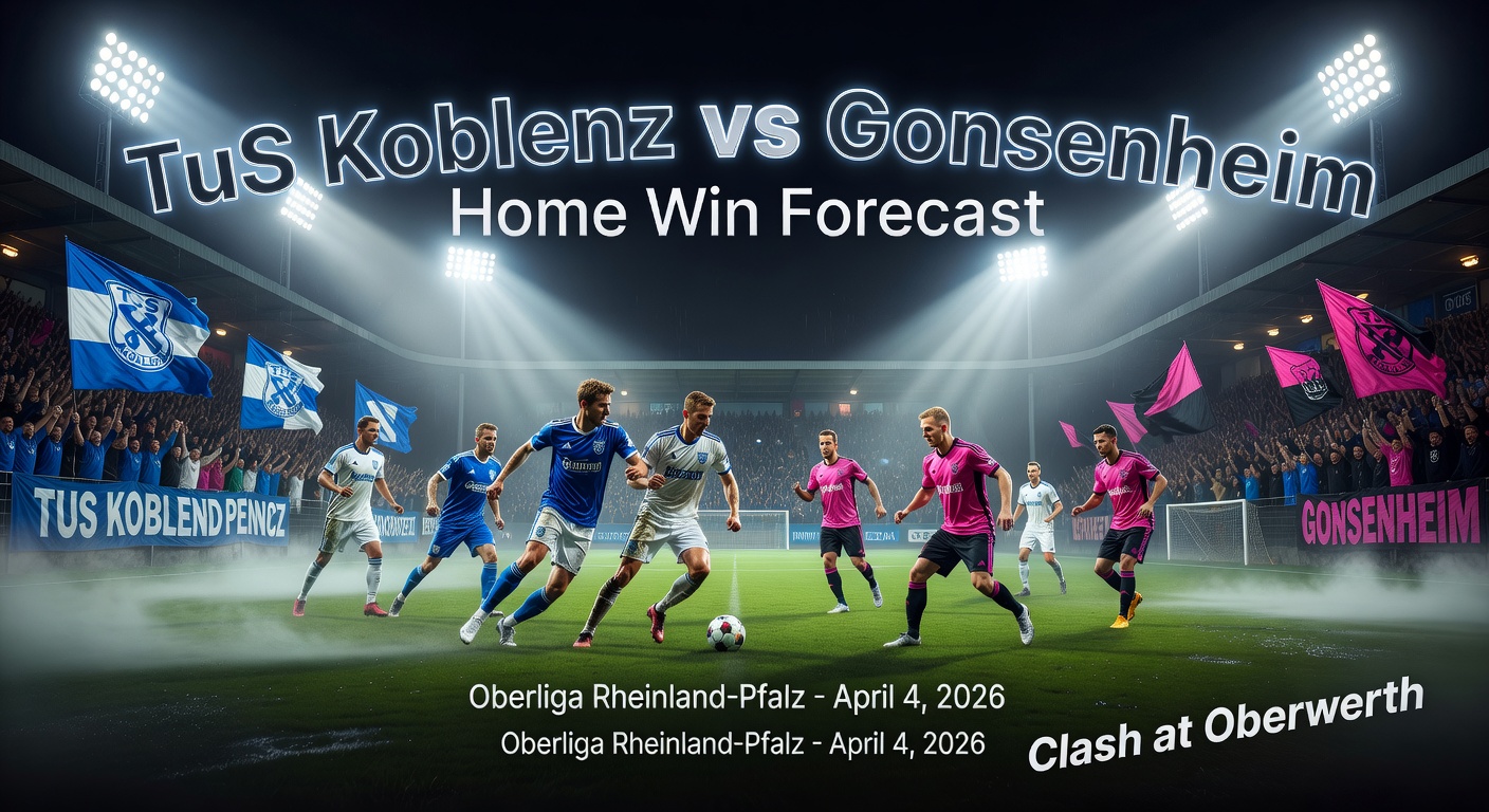 TuS Koblenz vs Gonsenheim Pronóstico / Prediction