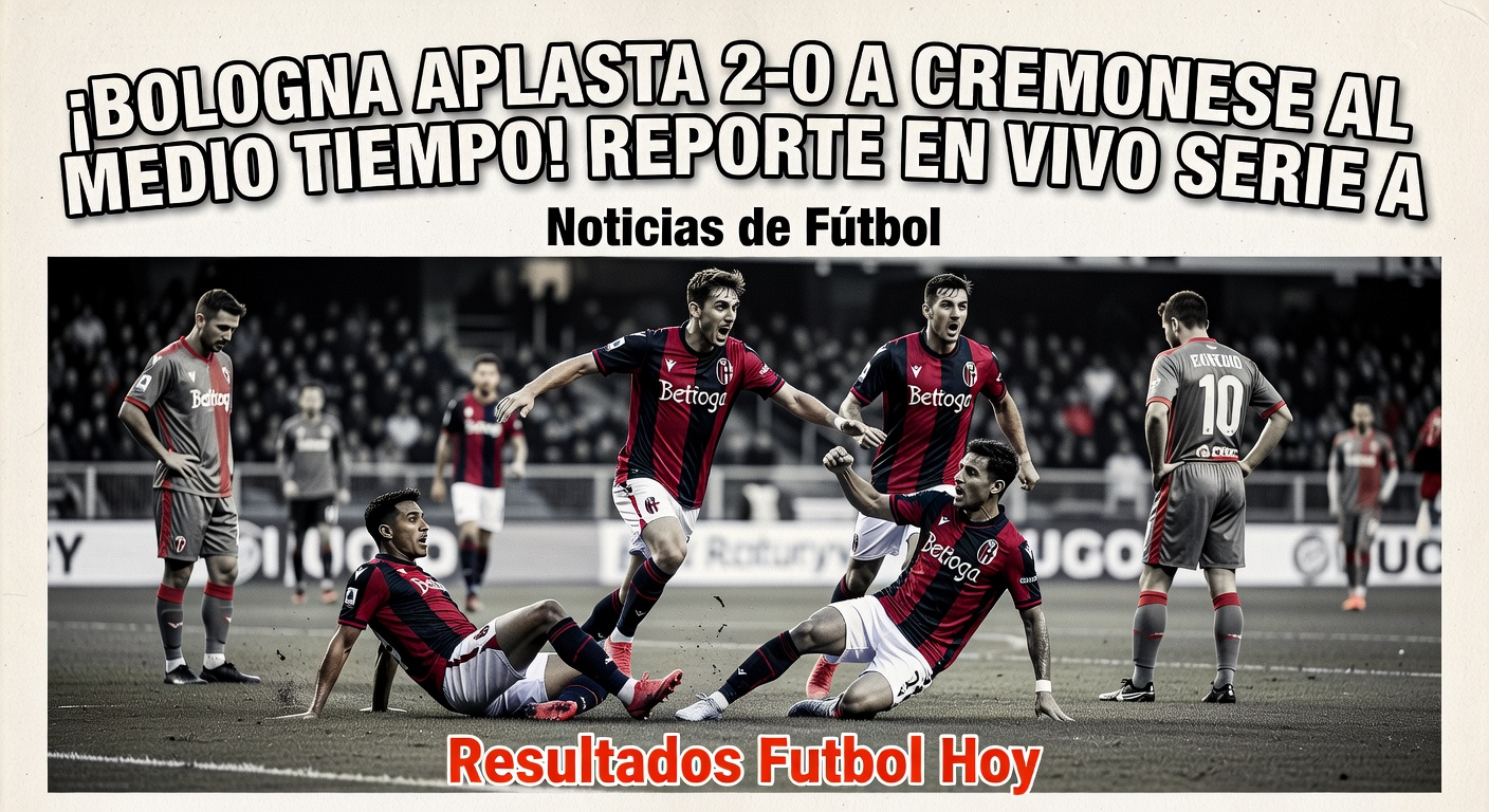 Cremonese 0-2 Bologna (HT) Serie A