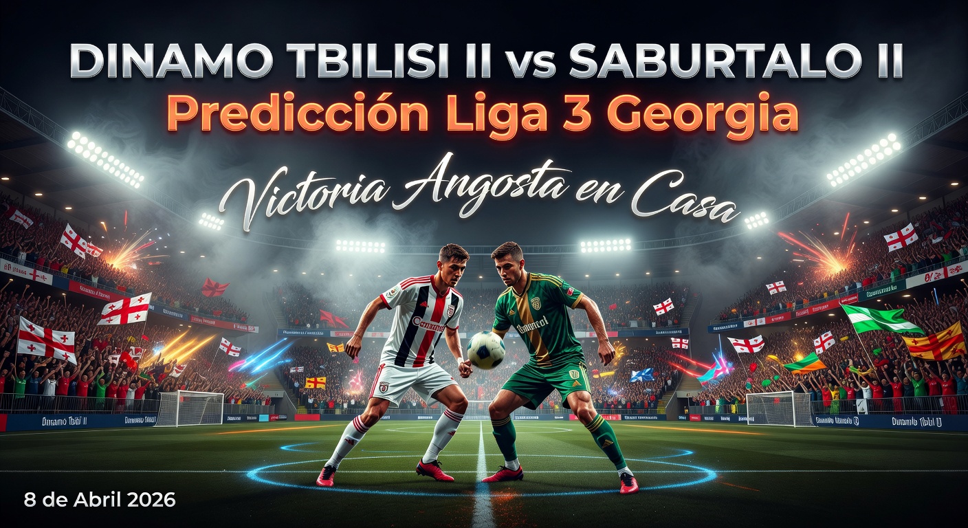 Dinamo Tbilisi II vs Saburtalo II Pronóstico / Prediction