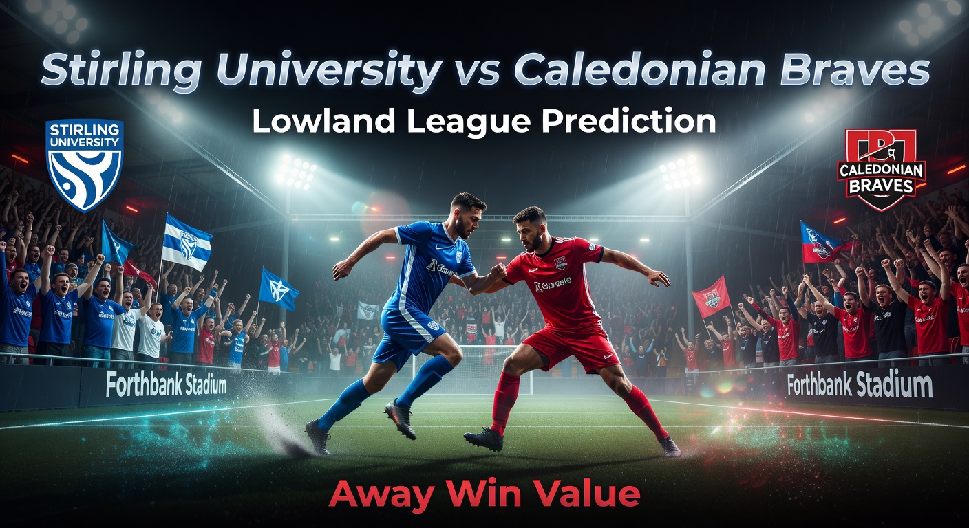 Stirling University vs Caledonian Braves Pronóstico / Prediction