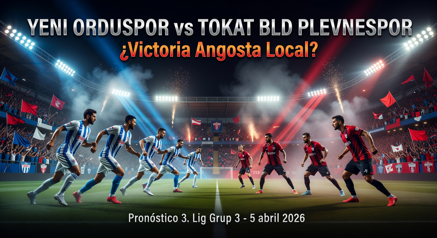 Yeni Orduspor vs Tokat Bld Plevnespor Pronóstico / Prediction
