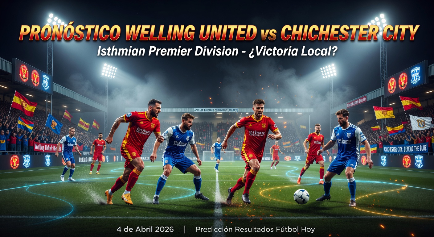 Welling United vs Chichester City Pronóstico / Prediction