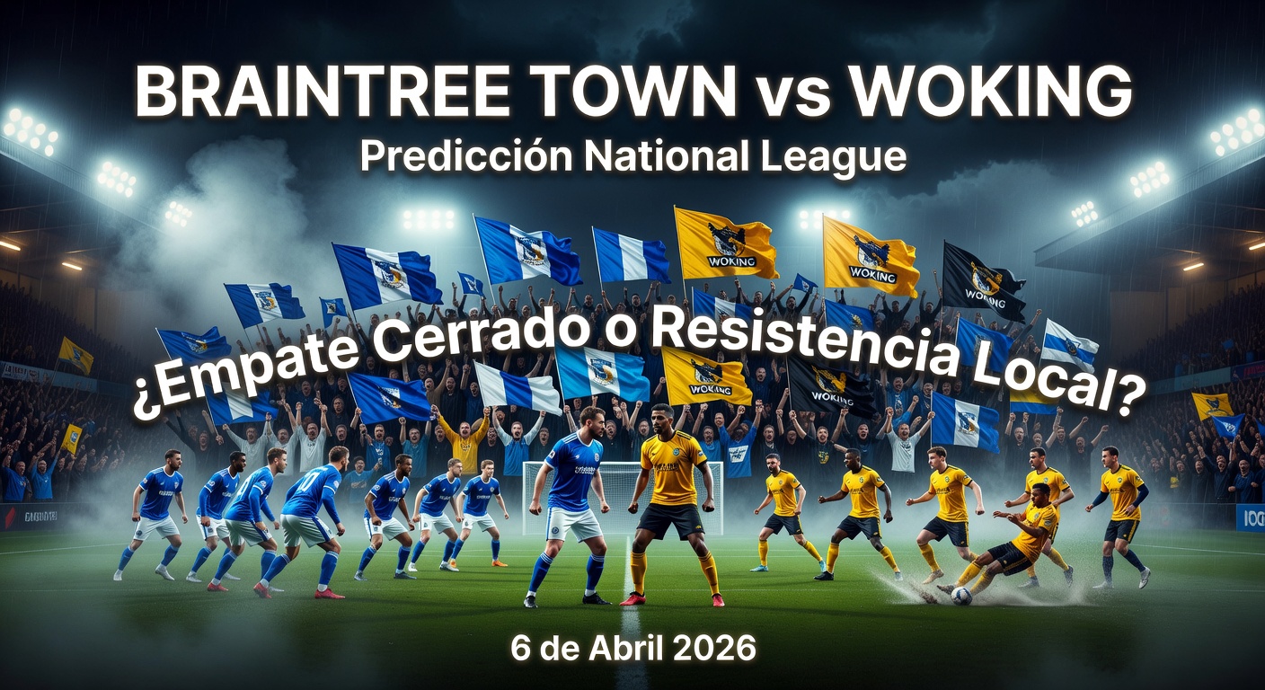 Braintree vs Woking Pronóstico / Prediction
