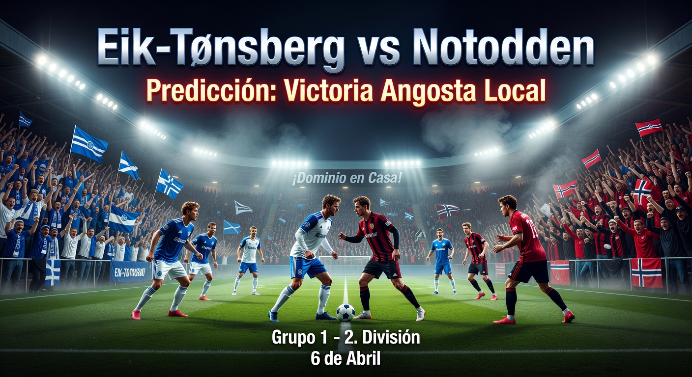 Eik-Tønsberg vs Notodden Pronóstico / Prediction