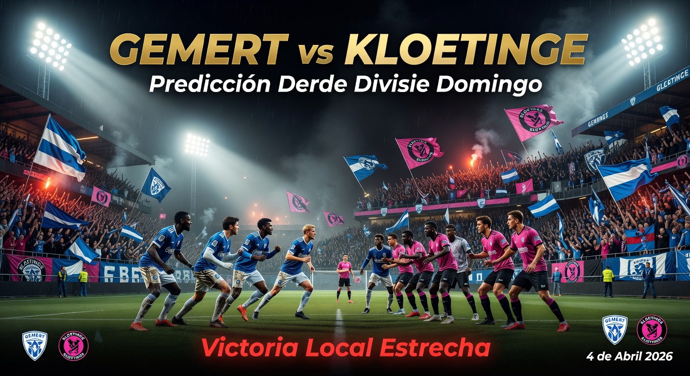Gemert vs Kloetinge Pronóstico / Prediction