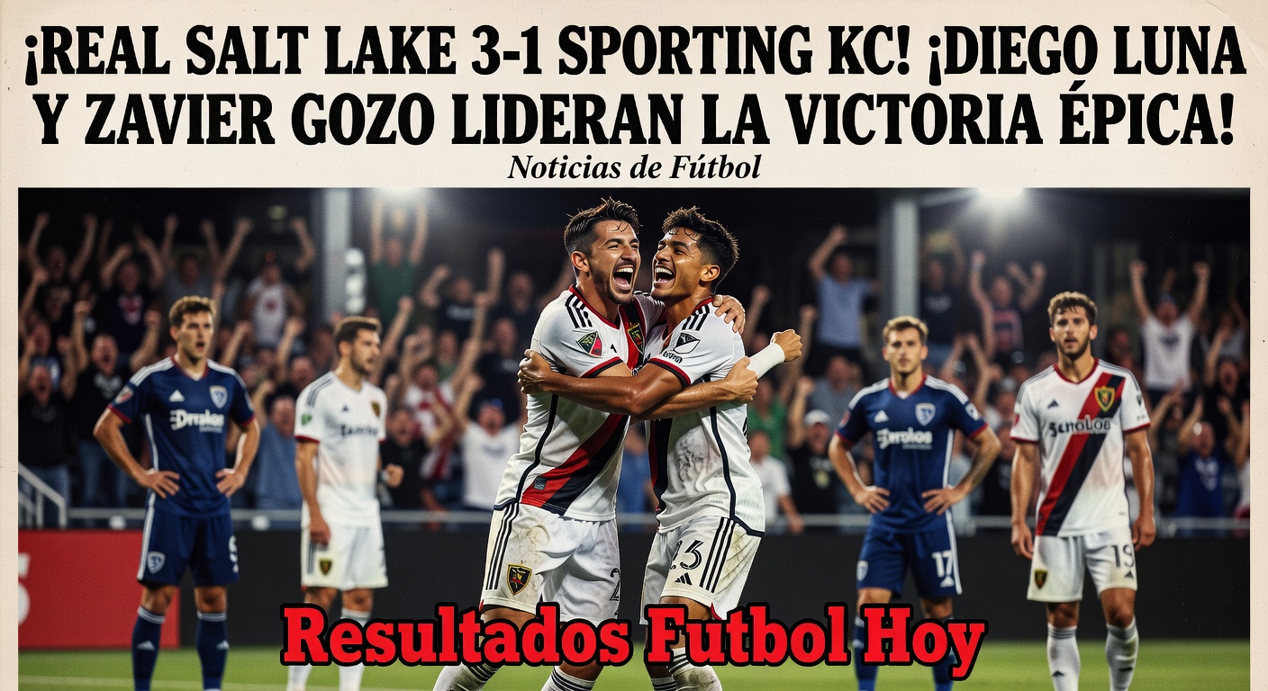 Real Salt Lake 3-1 Sporting Kansas City (MLS)