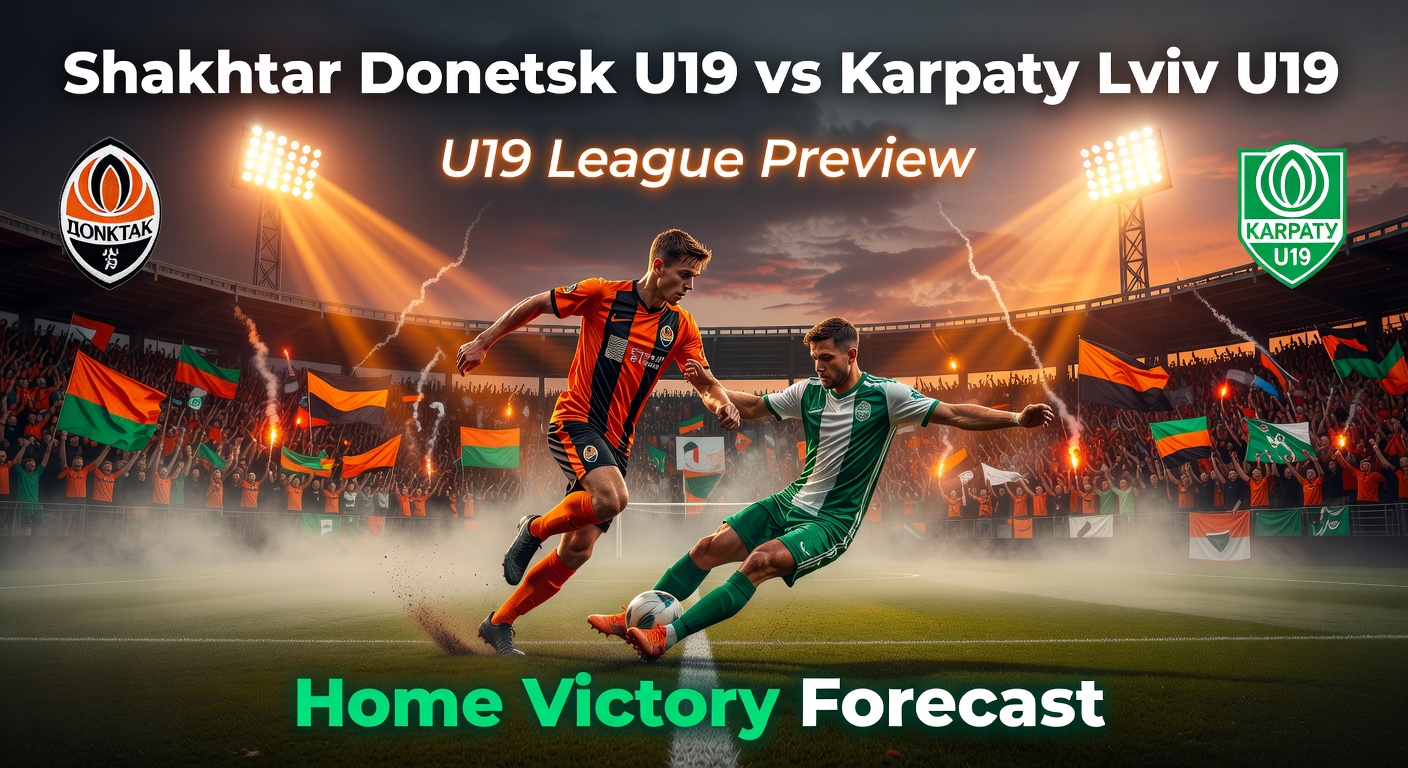 Shakhtar Donetsk U19 vs Karpaty Lviv U19 Pronóstico / Prediction
