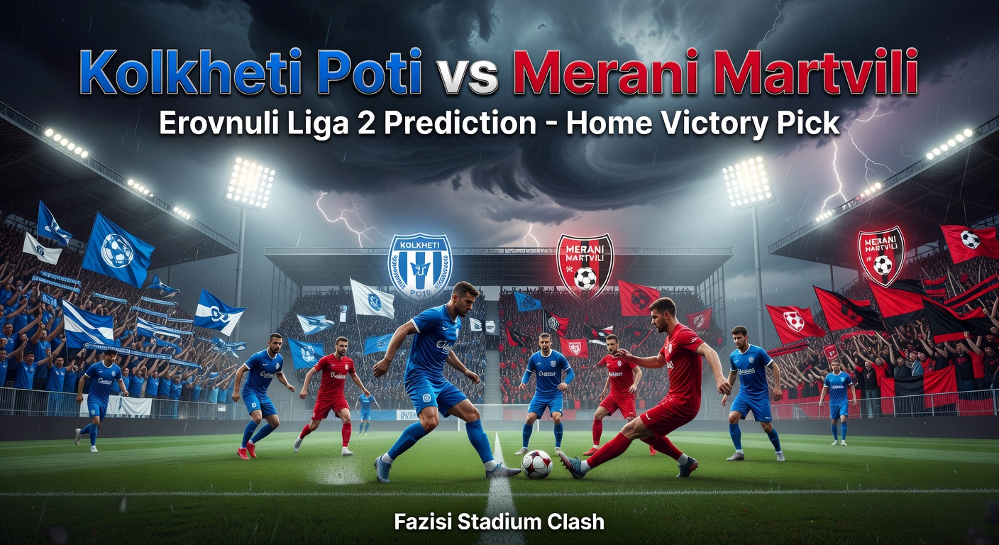 Kolkheti Poti vs Merani Martvili Pronóstico / Prediction