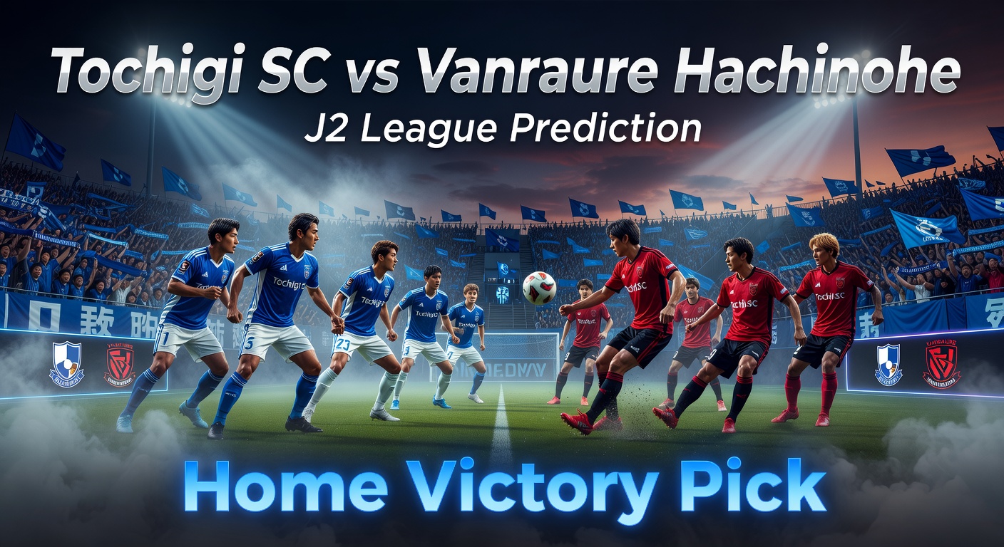 Tochigi SC vs Vanraure Hachinohe Pronóstico / Prediction