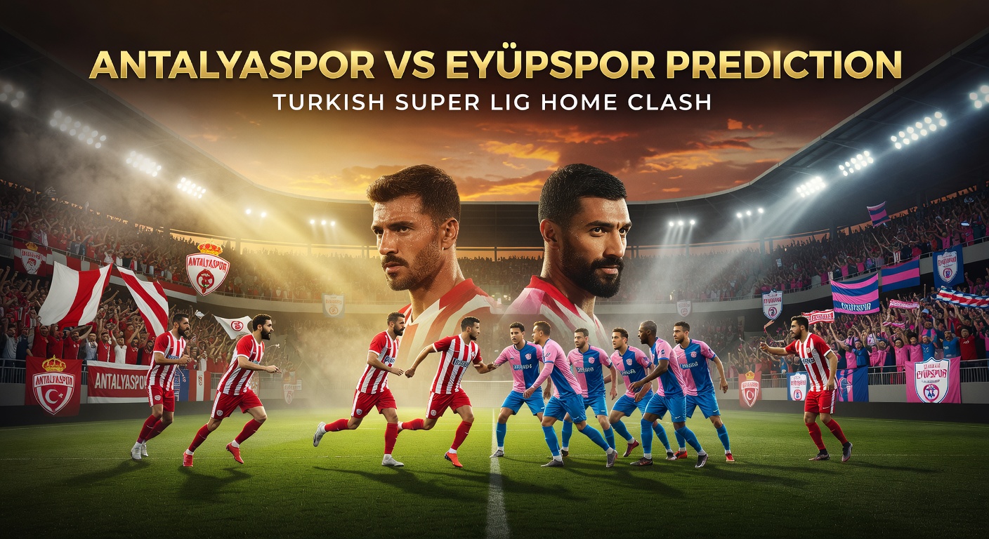 Antalyaspor vs Eyüpspor Pronóstico / Prediction