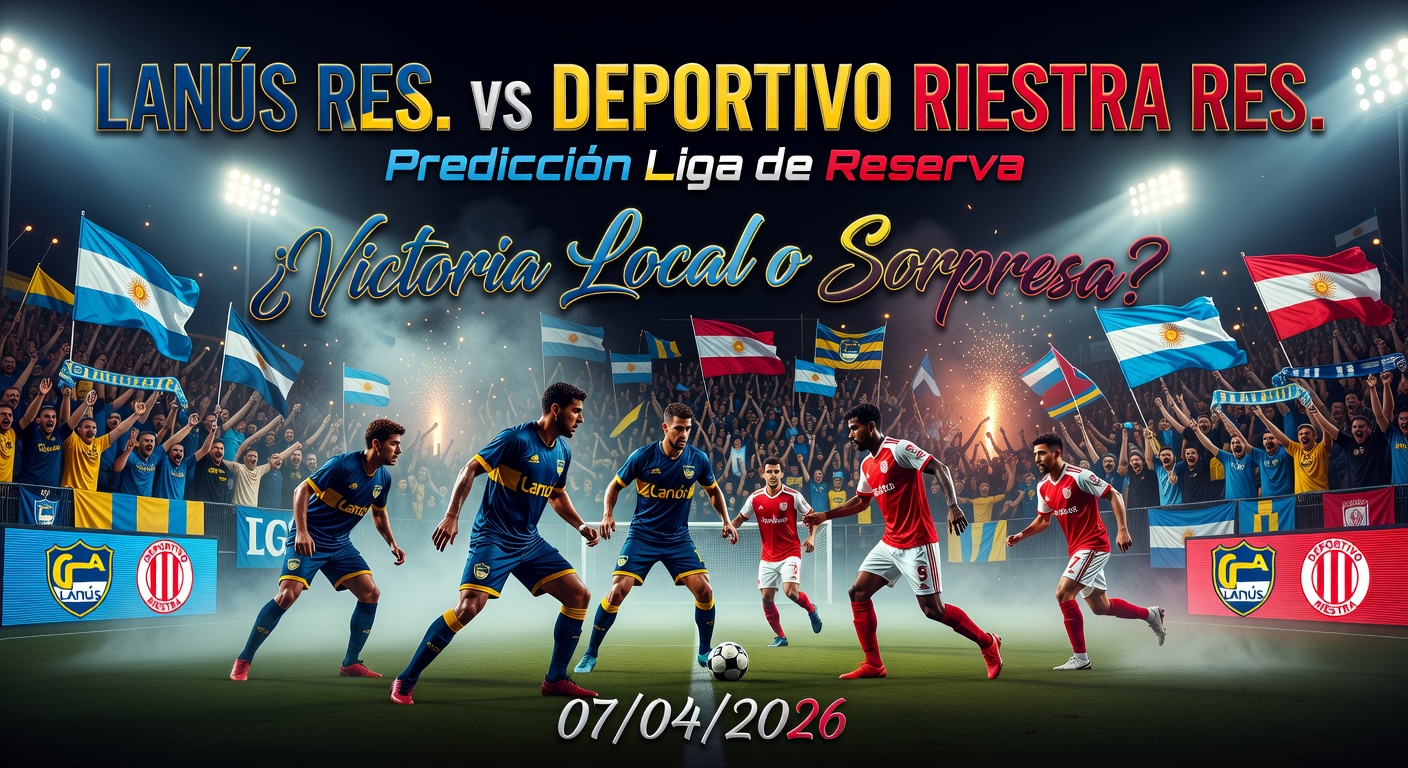 Lanús Res. vs Deportivo Riestra Res. Pronóstico / Prediction