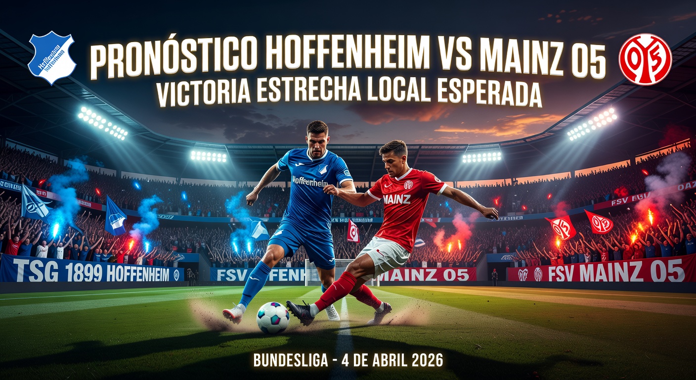 1899 Hoffenheim vs FSV Mainz 05 Pronóstico / Prediction