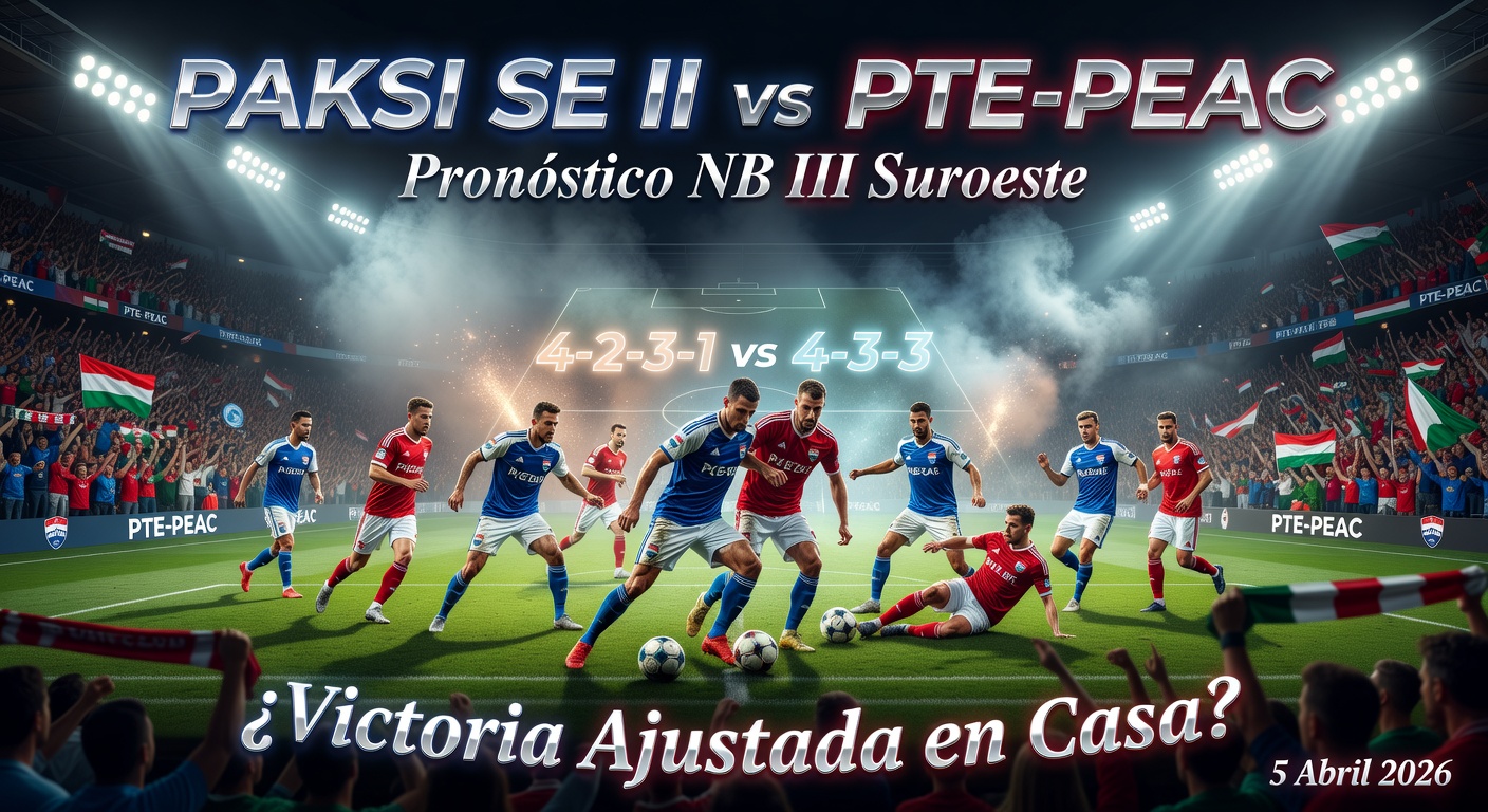 Paksi SE II vs PTE-PEAC Pronóstico / Prediction