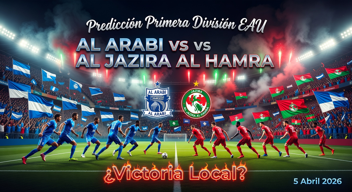 Al Arabi vs Al Jazira Al Hamra Pronóstico / Prediction