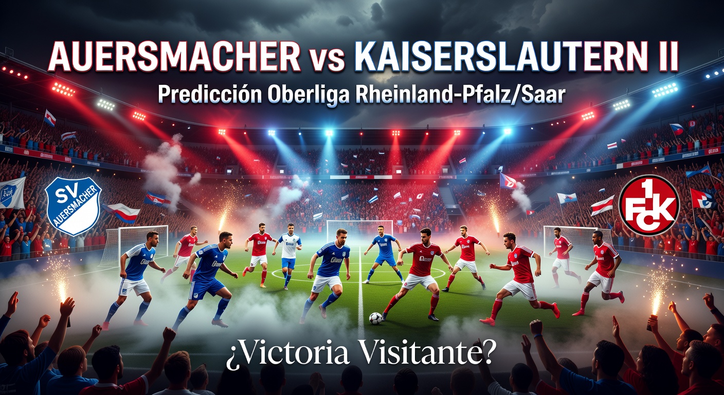 Auersmacher vs Kaiserslautern II Pronóstico / Prediction