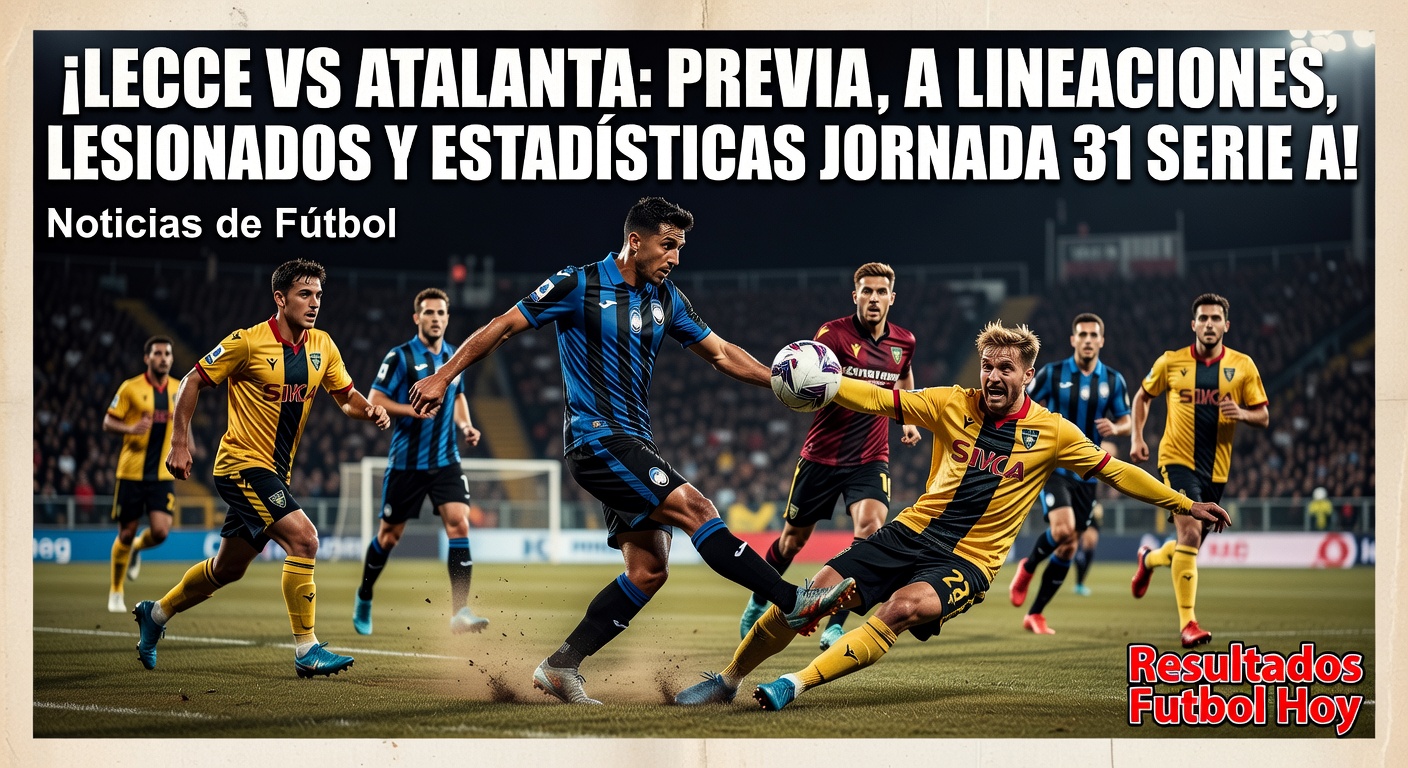 Atalanta travel to Lecce in Serie A