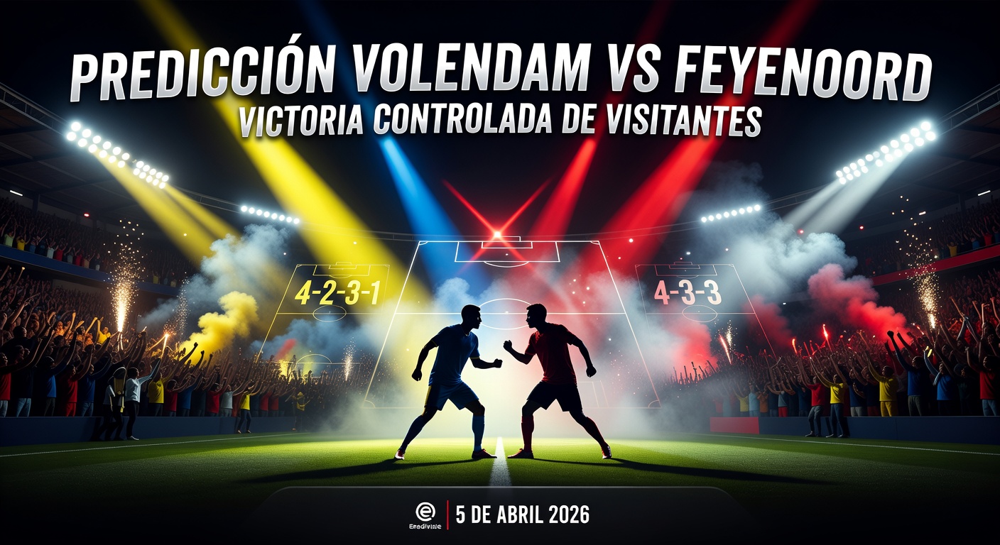 FC Volendam vs Feyenoord Pronóstico / Prediction