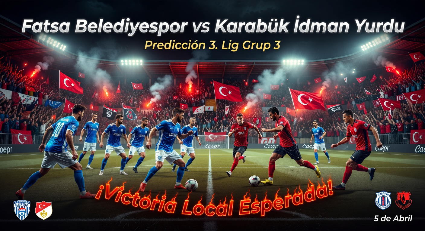 Fatsa Belediyespor vs Karabük İdman Yurdu Pronóstico / Prediction