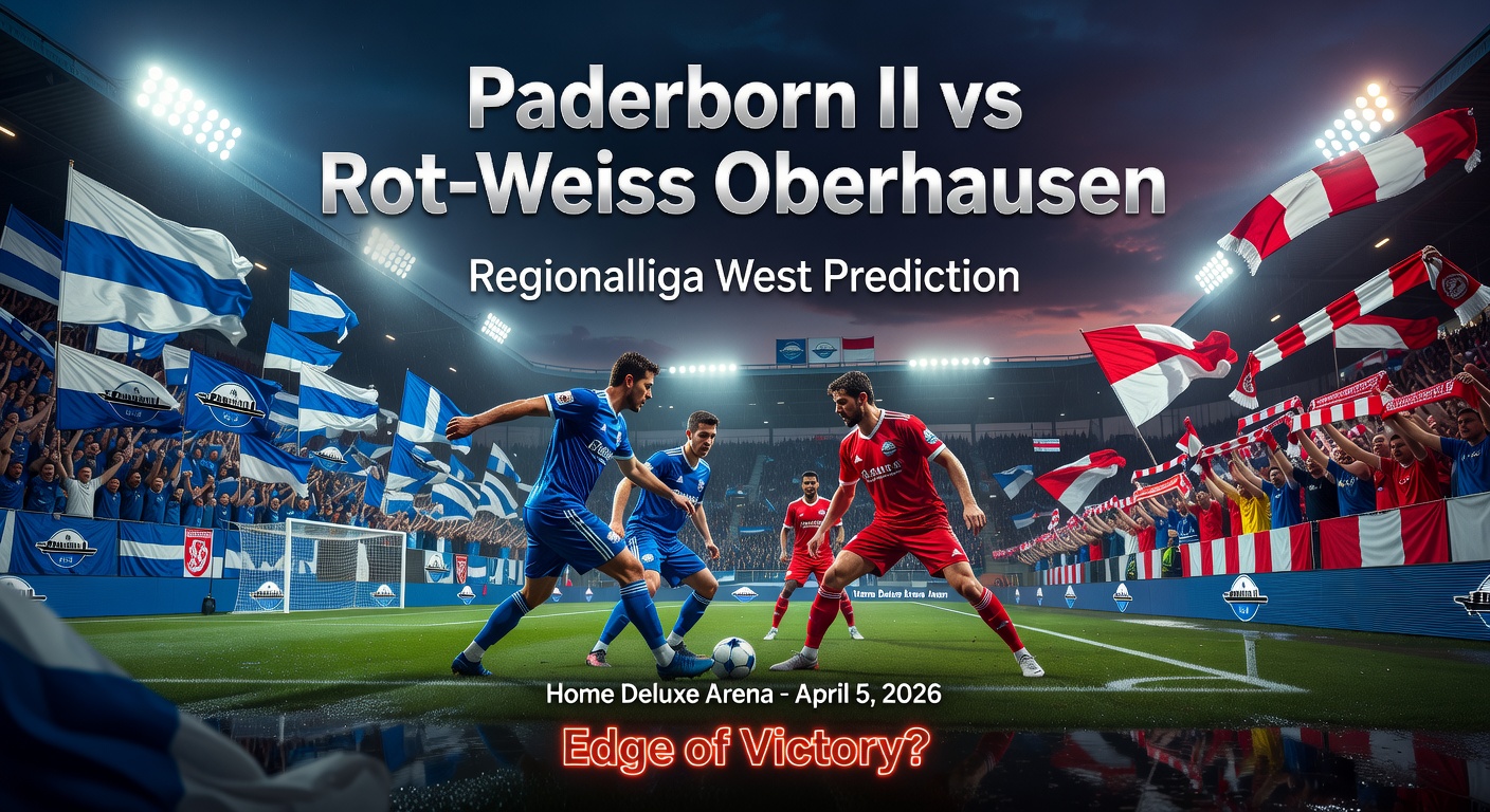 Paderborn II vs Rot-weiss Oberhausen Pronóstico / Prediction