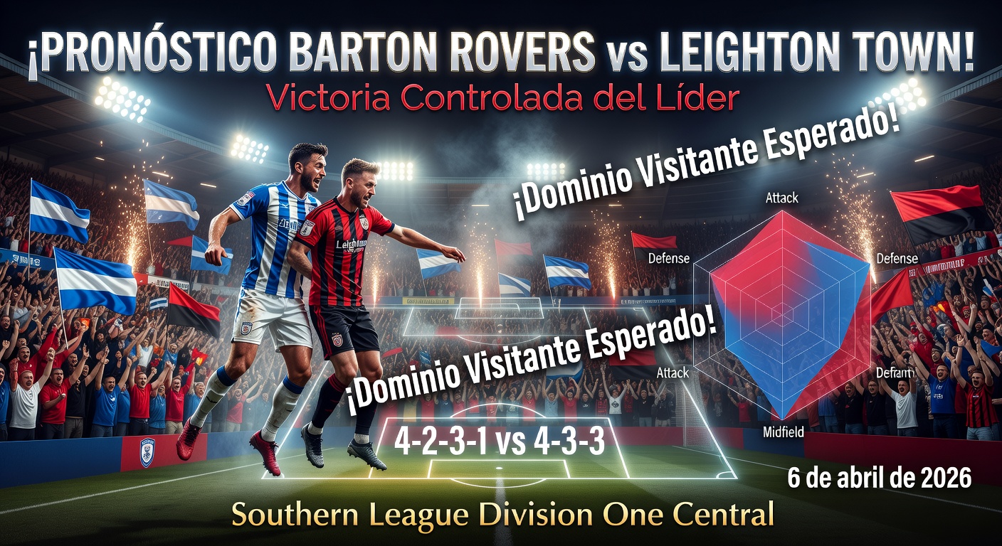 Barton Rovers vs Leighton Town Pronóstico / Prediction