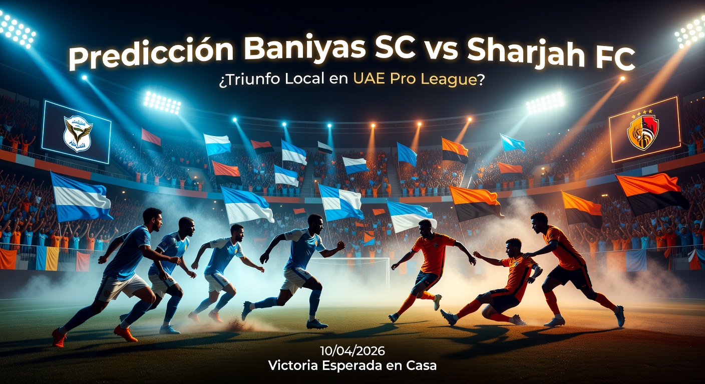 Baniyas SC vs Sharjah FC Pronóstico / Prediction