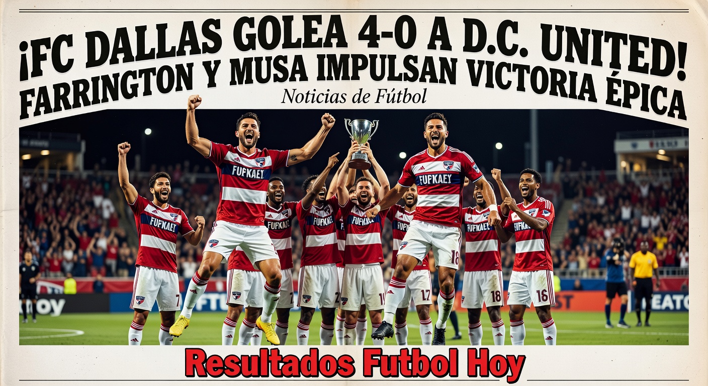 DC United 0-4 FC Dallas: Comprehensive Dallas victory (BBC Sport)