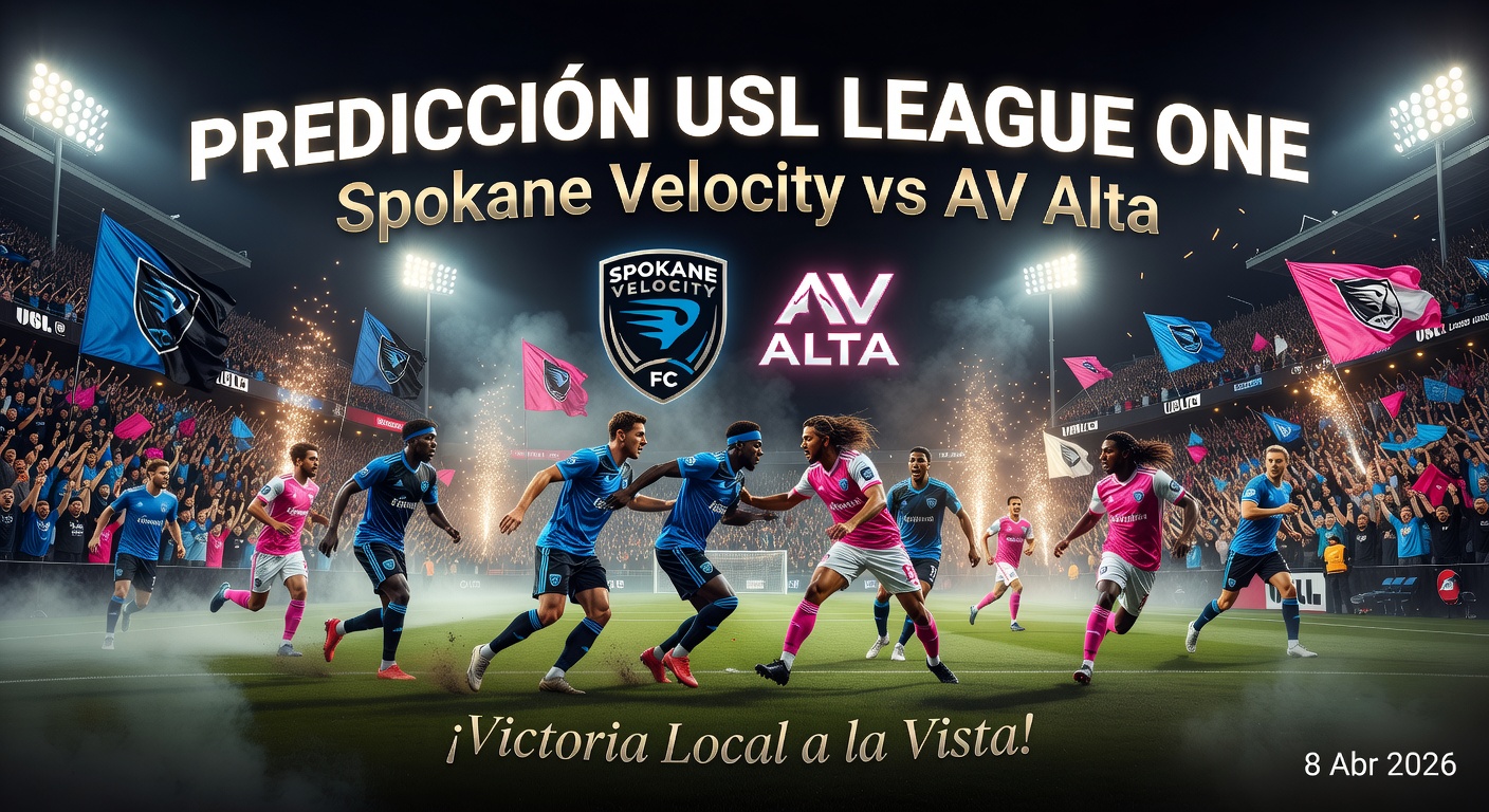 Spokane Velocity vs Alta Pronóstico / Prediction