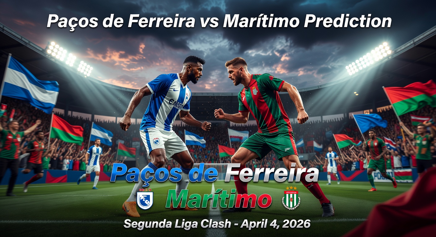 Pacos Ferreira vs Maritimo Pronóstico / Prediction