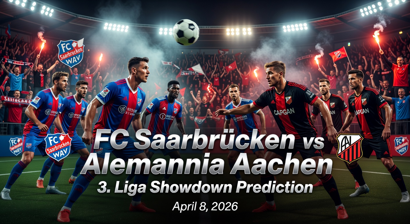 FC Saarbrücken vs Alemannia Aachen Pronóstico / Prediction