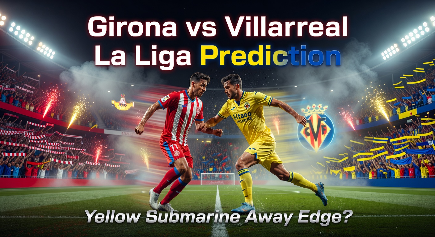 Girona vs Villarreal Pronóstico / Prediction