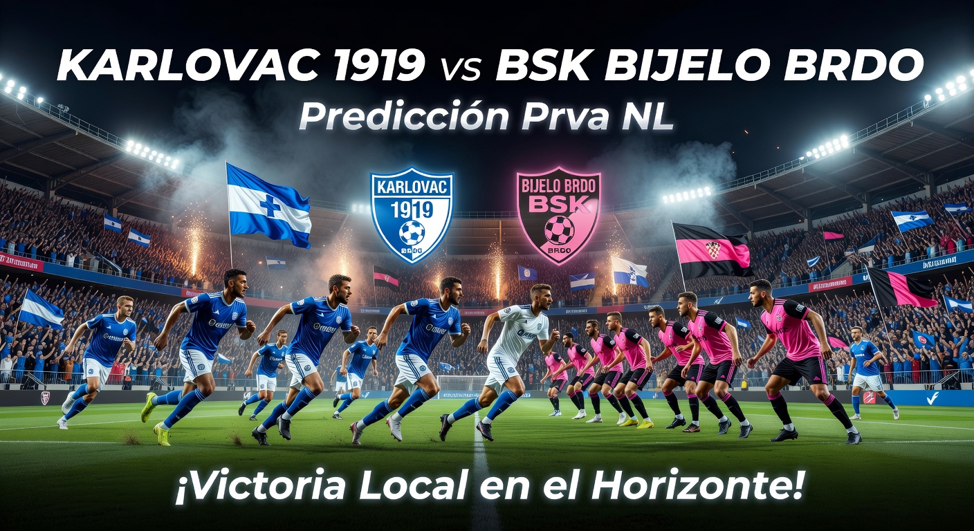 Karlovac 1919 vs Bsk Bijelo Brdo Pronóstico / Prediction