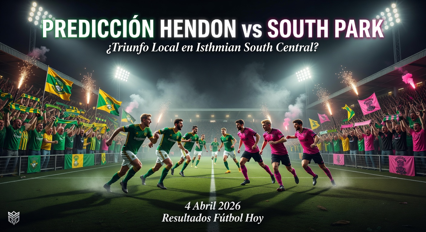 Hendon vs South Park Pronóstico / Prediction