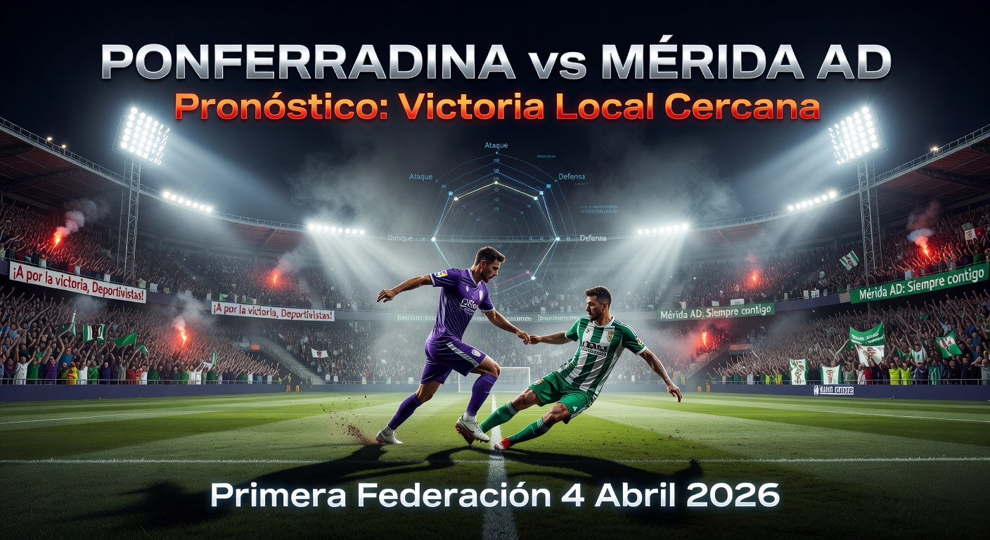 Ponferradina vs Mérida AD Pronóstico / Prediction