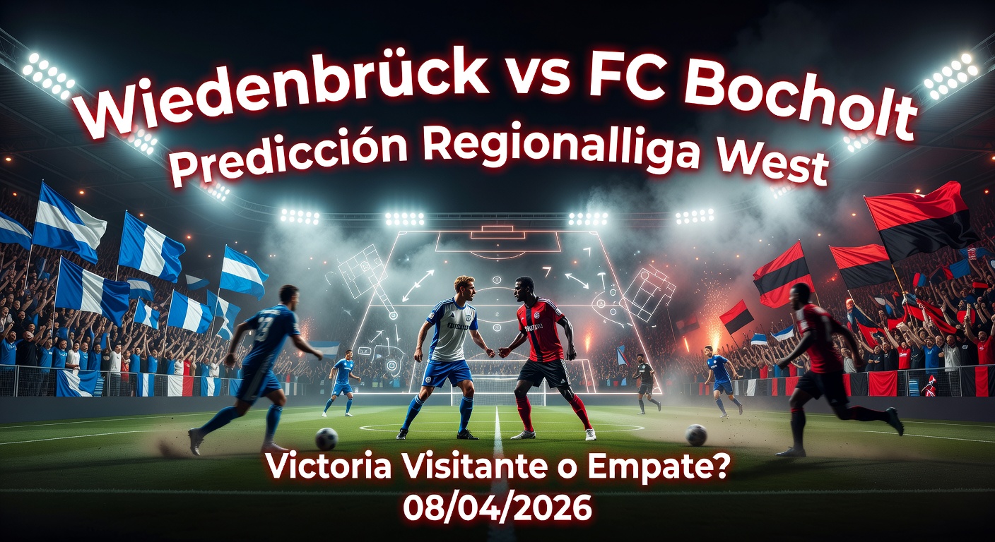 Wiedenbrück vs FC Bocholt Pronóstico / Prediction