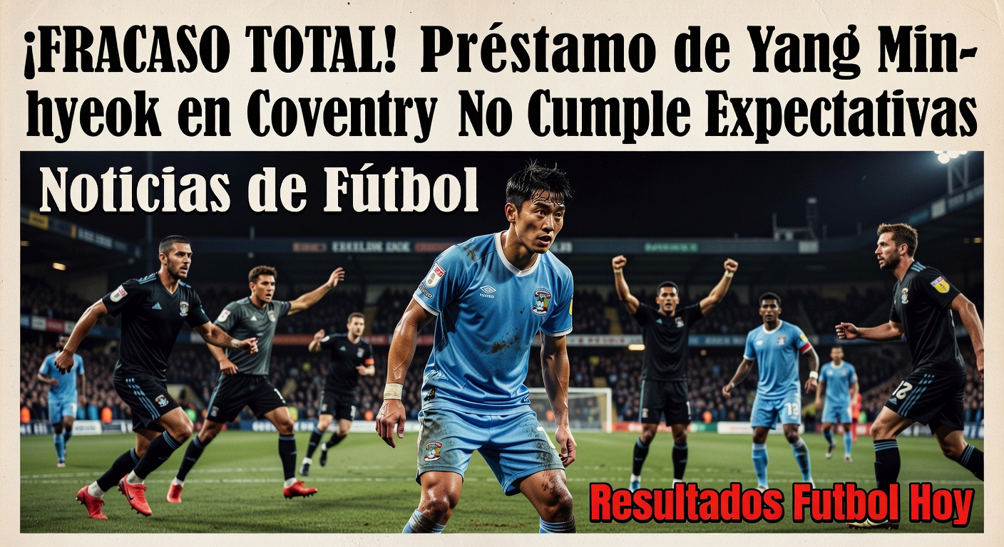 Yang Min-hyeok's Coventry Loan Fails to Make Impact - Chosun