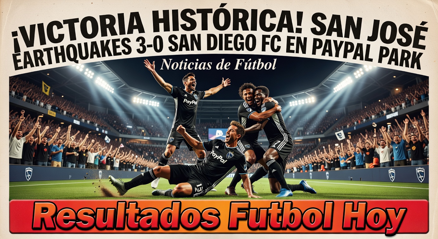 SJ Earthquakes Blank San Diego 3-0 (BBC Sport)