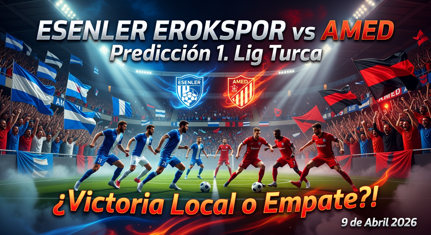 Esenler Erokspor vs Amed Pronóstico / Prediction