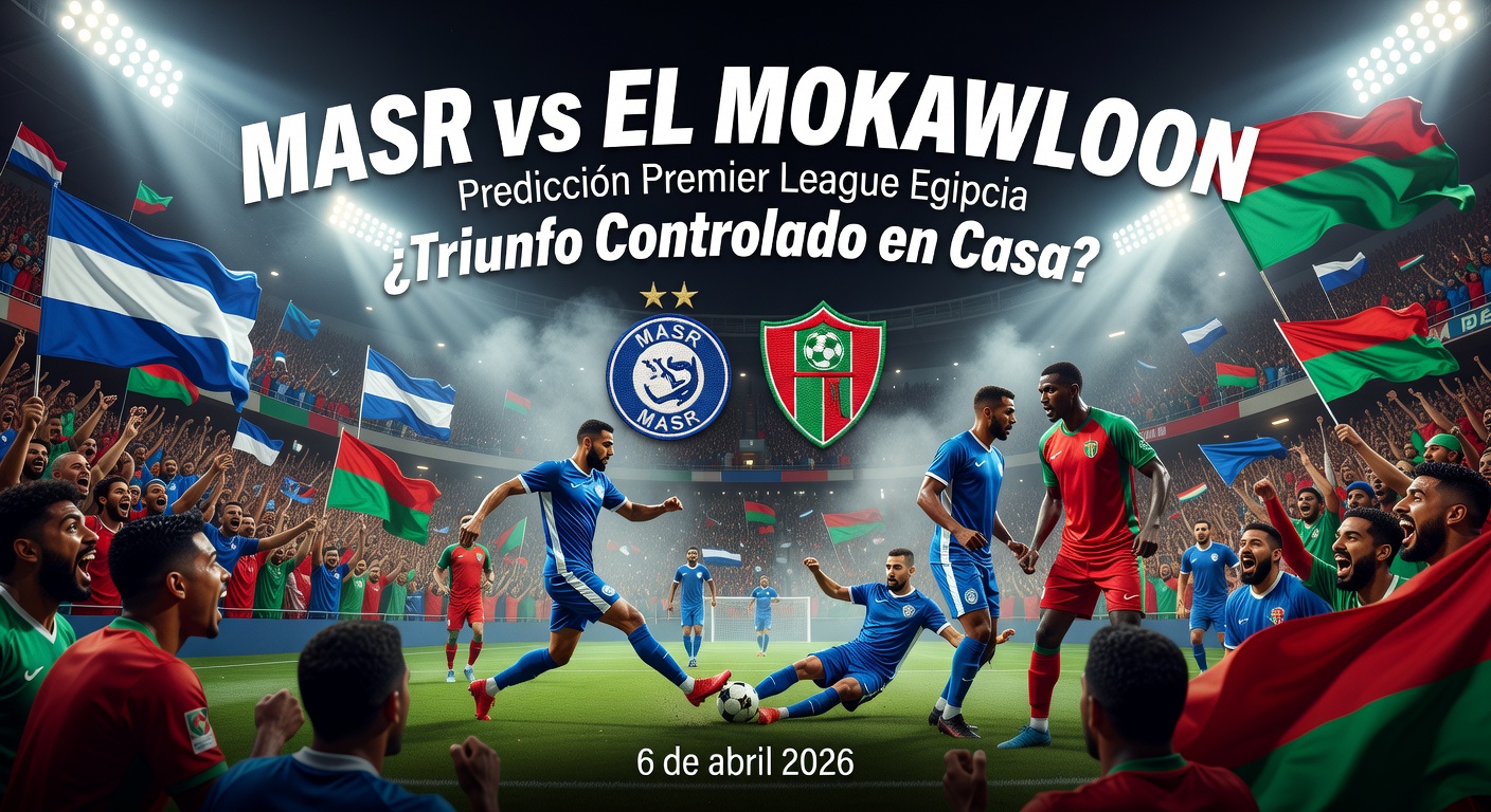 Masr vs El Mokawloon Pronóstico / Prediction