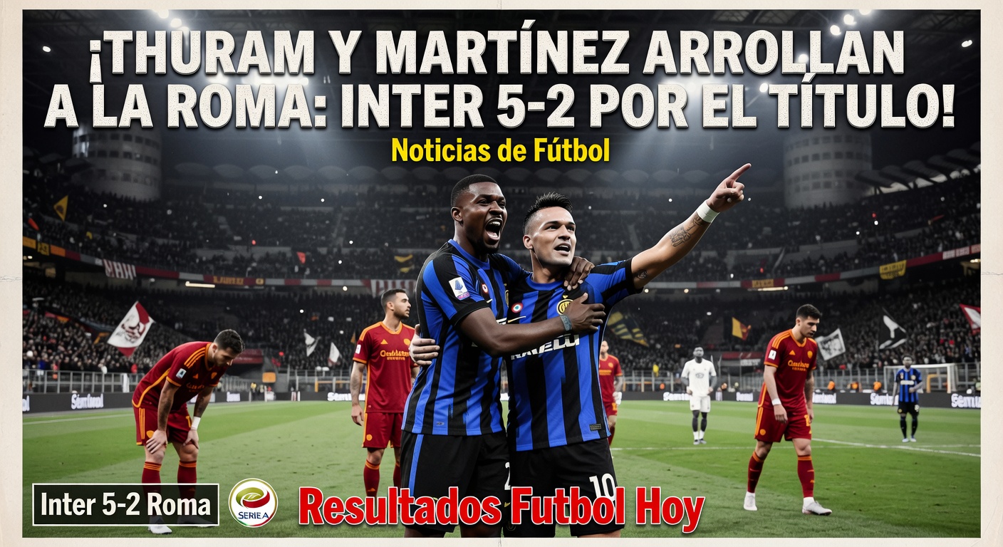 Inter Milan 5-2 Roma: Thuram and Martinez inspire statement win (Terrikon)