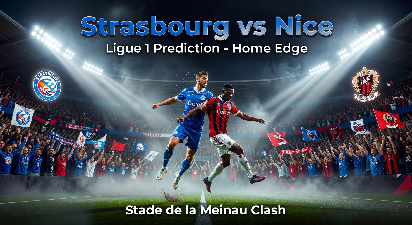 Strasbourg vs Nice Pronóstico / Prediction