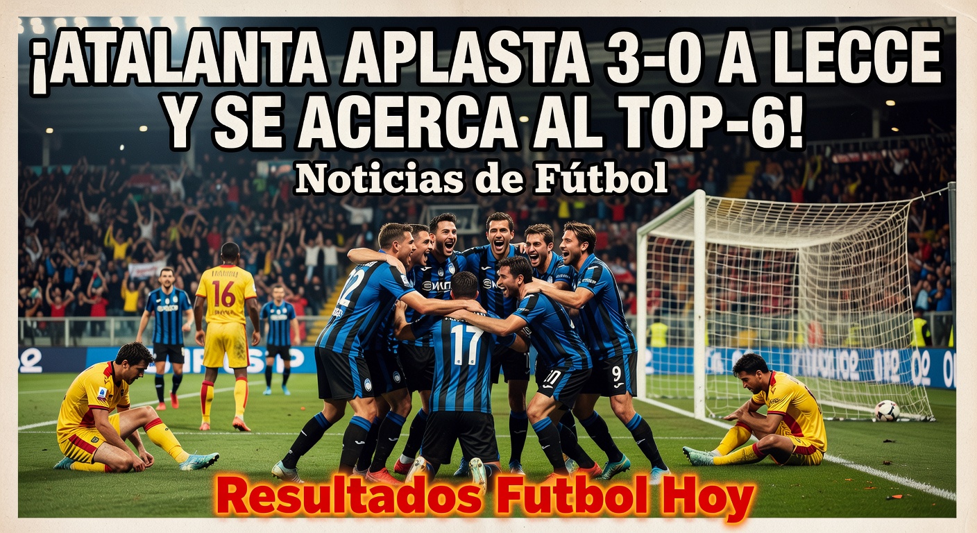 Atalanta demolish Lecce 3-0 in Serie A