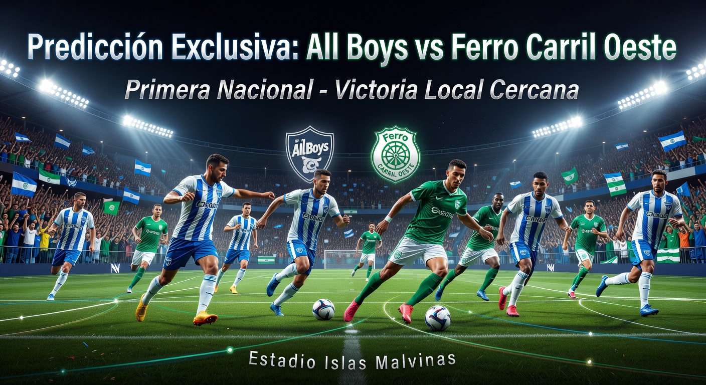 All Boys vs Ferro Carril Oeste Pronóstico / Prediction