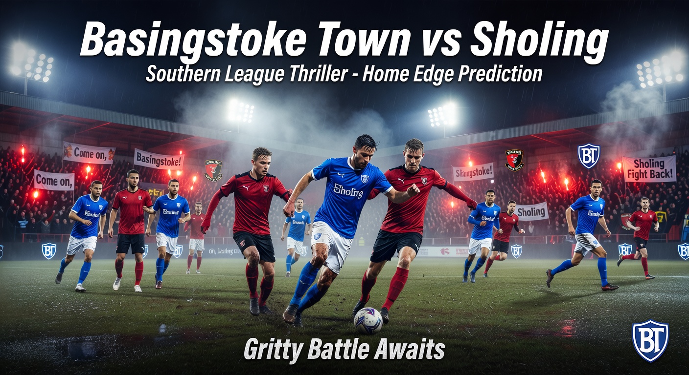 Basingstoke Town vs Sholing Pronóstico / Prediction